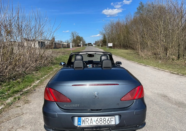 Peugeot 307 CC cena 11000 przebieg: 286000, rok produkcji 2008 z Warszawa małe 106